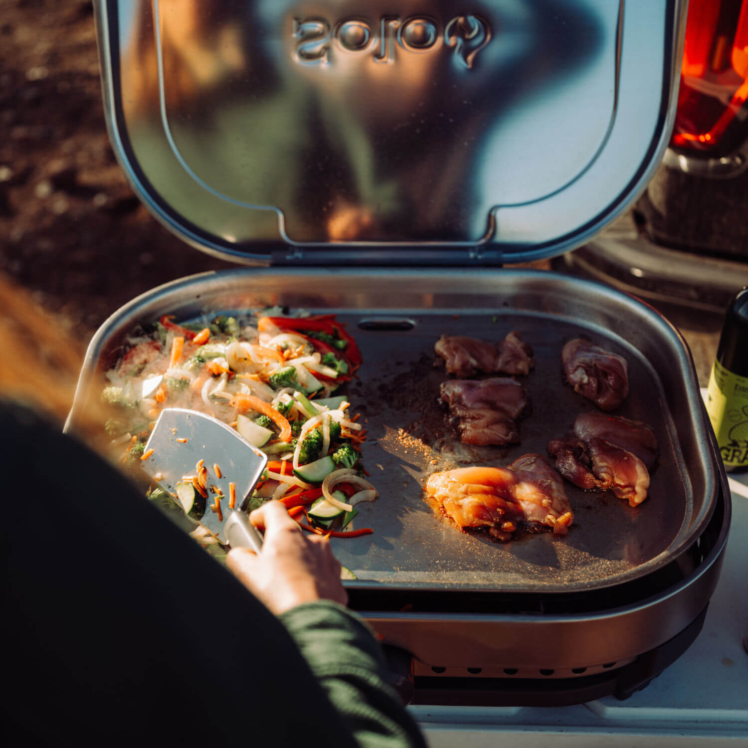 Solo Stove Steelfire 22" Edelstahl-Grillplatte