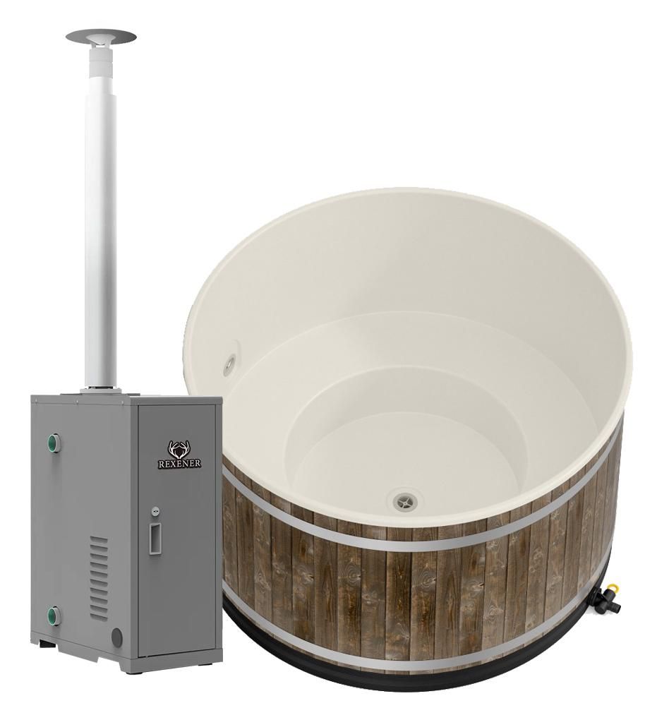 Badebottich Breezy M (Ø 170 cm) mit Rexener Bioheater