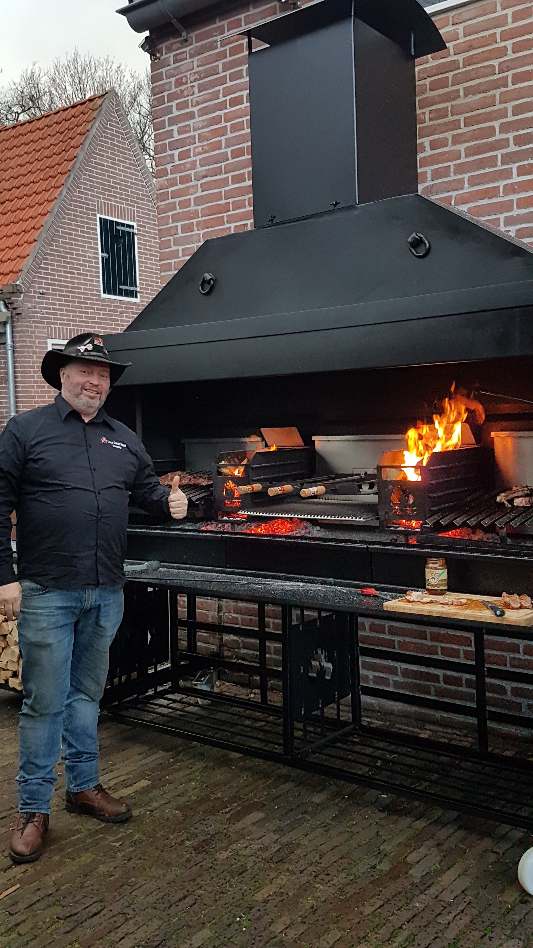 Braai Einbau Grillkamin Dirty Harry 2300