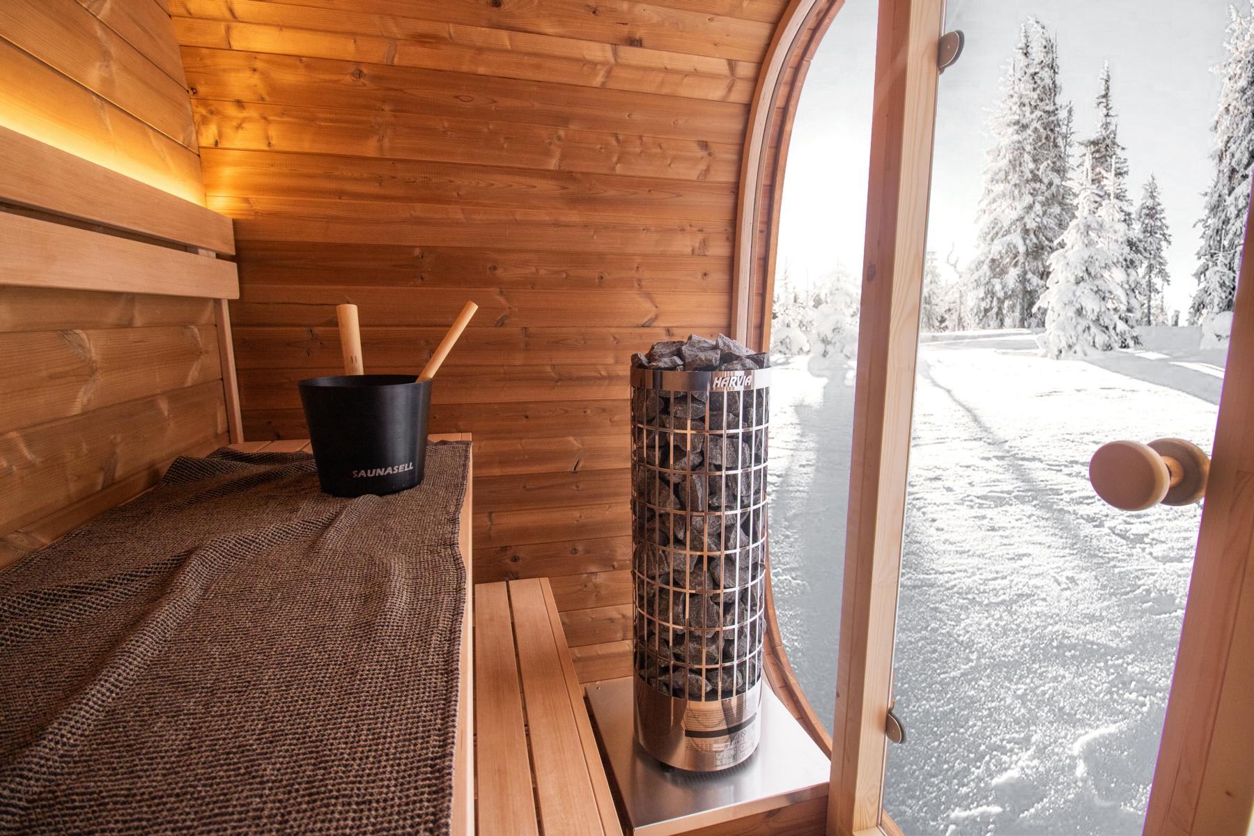 Thermoholz Gartensauna - Dice Blanco