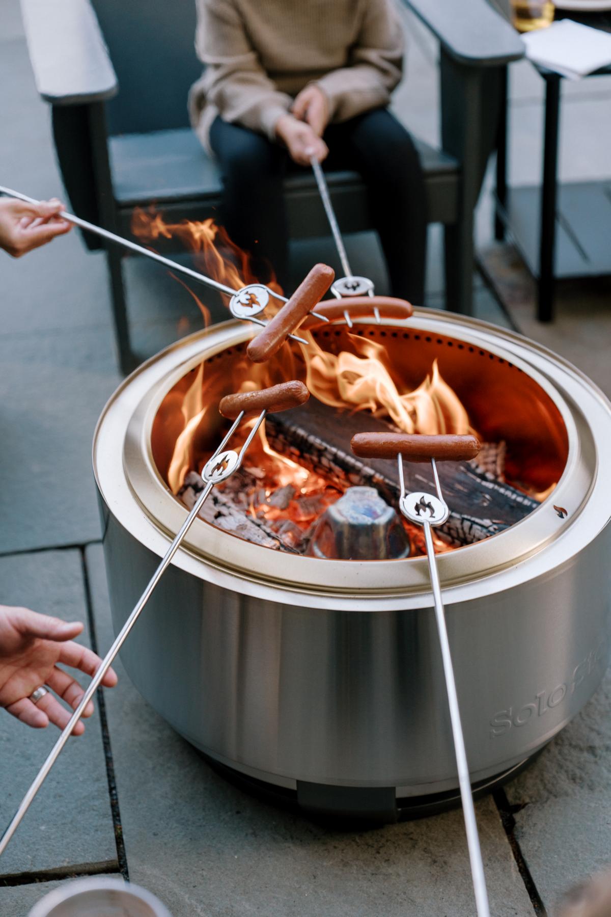 Solo Stove Summit 24" Feuerschale – Feuerstarter-Bundle