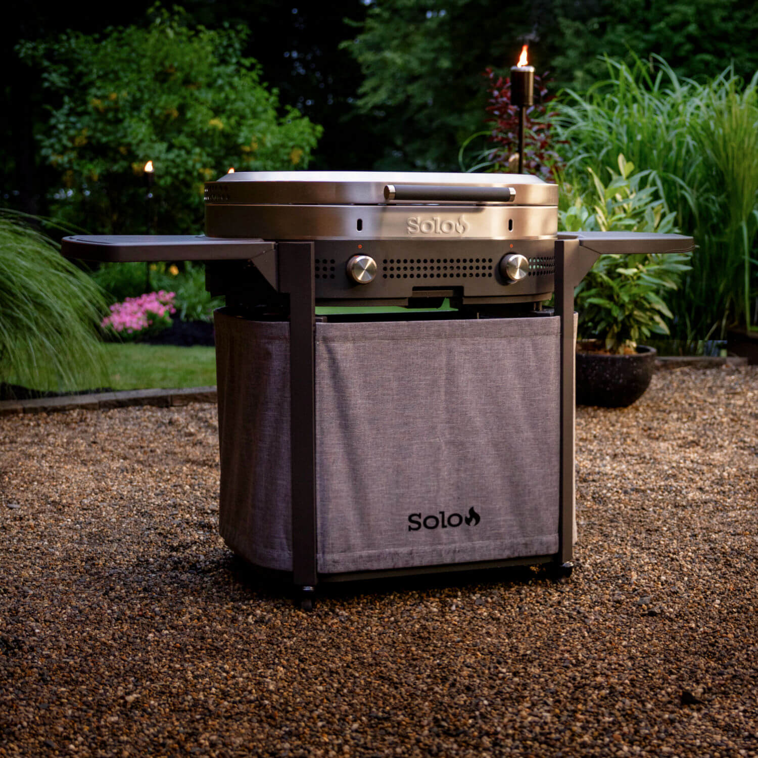Solo Stove Steelfire 30" Edelstahl-Grillplatte mit Stand
