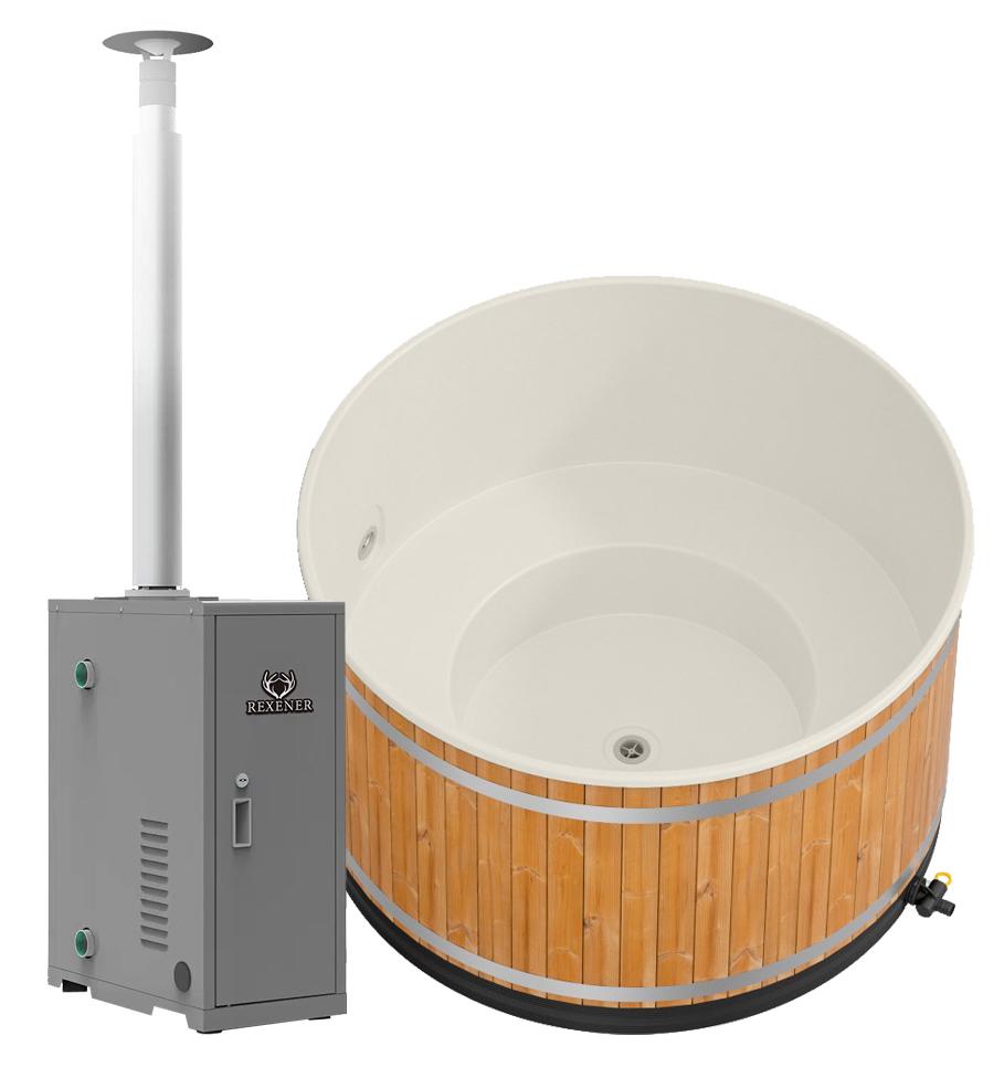 Badebottich Breezy M (Ø 170 cm) mit Rexener Bioheater - Aktionspaket