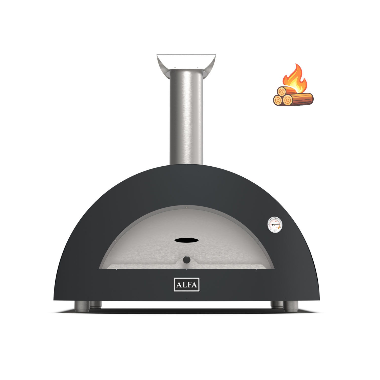 Alfa Holz - Pizzaofen MODERNO - 3 Pizze