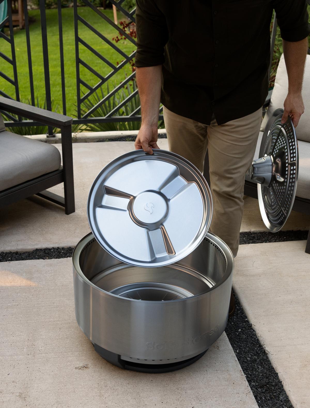 Solo Stove Summit 24" Feuerschale – Feuerstarter-Bundle