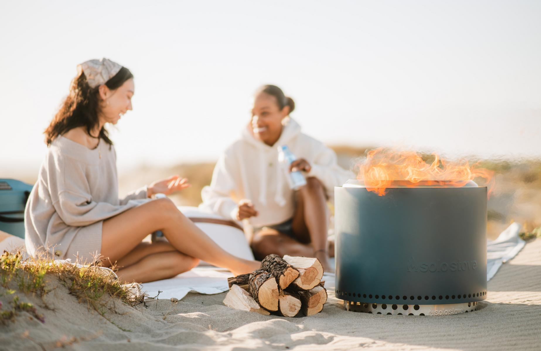 Solo Stove Fire Pit Bonfire 2.0 mit Standfuß - Water - Feuerschale - Feuerstelle - Feuertonne