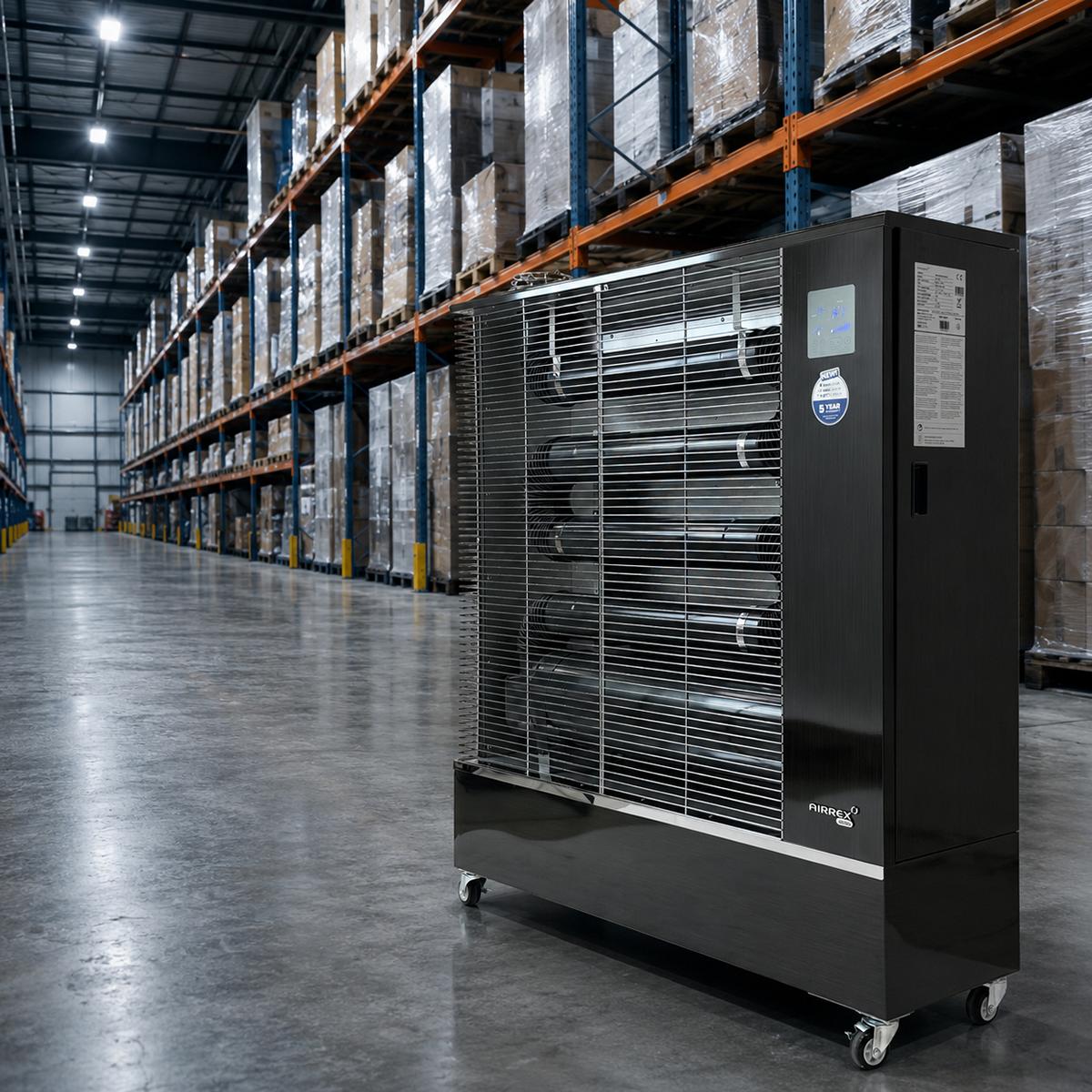 AIRREX Heizgerät AH-900i Blue Flame (WiFi) - Infrarotstrahler 19-24 kW