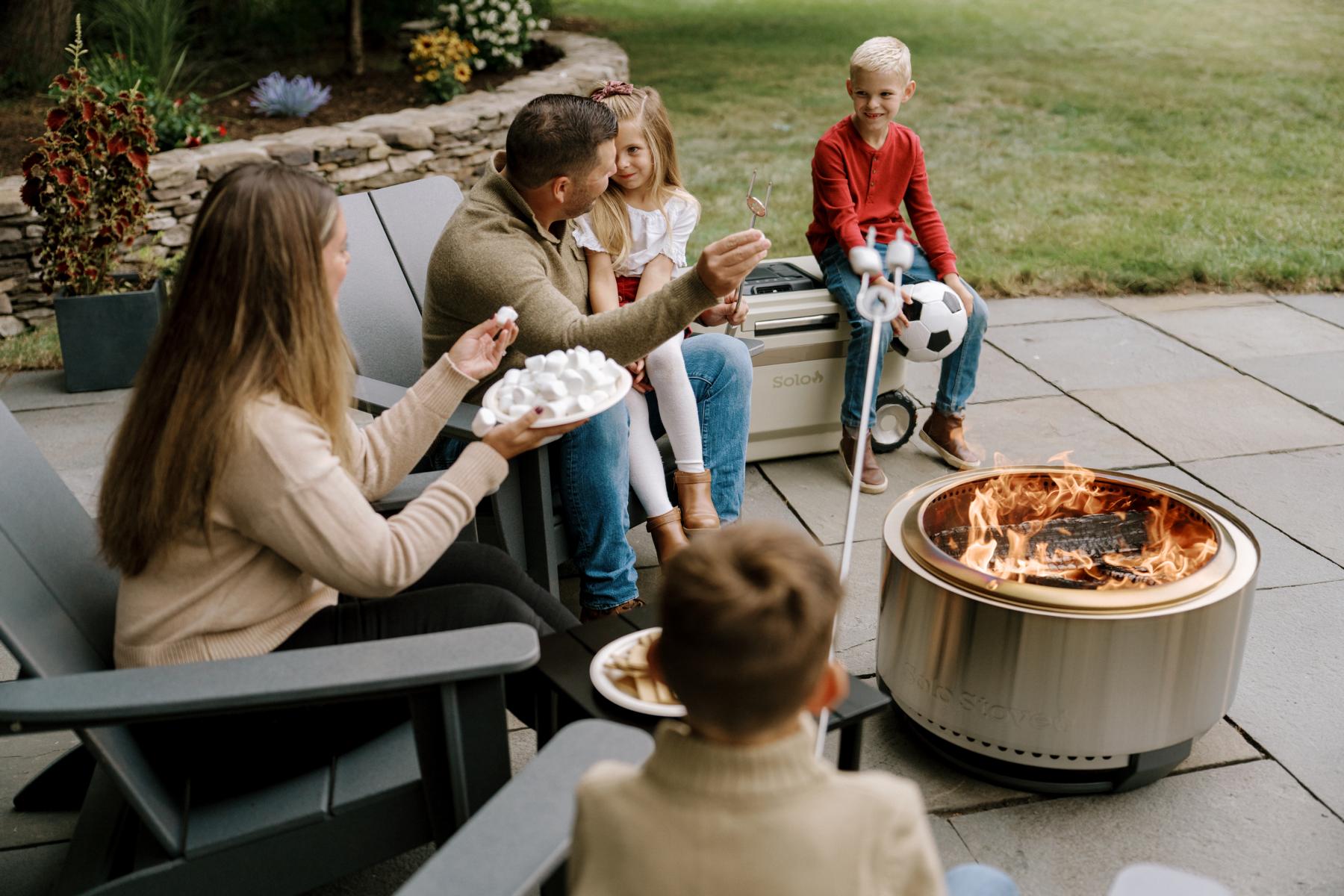 Solo Stove Summit 24" Feuerschale – Feuerstarter-Bundle