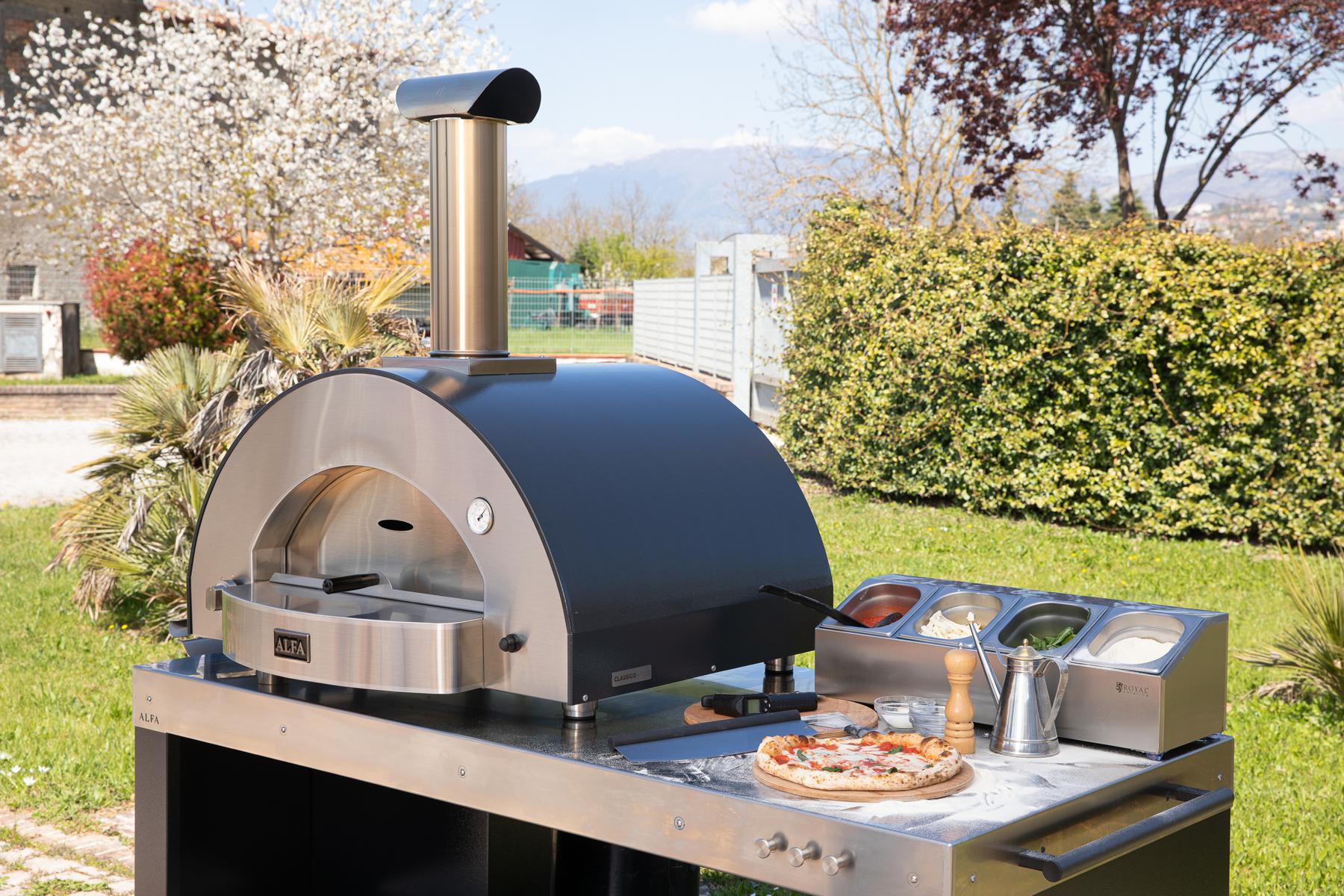 ALFA Hybrid - Pizzaofen CLASSICO - 4 Pizze