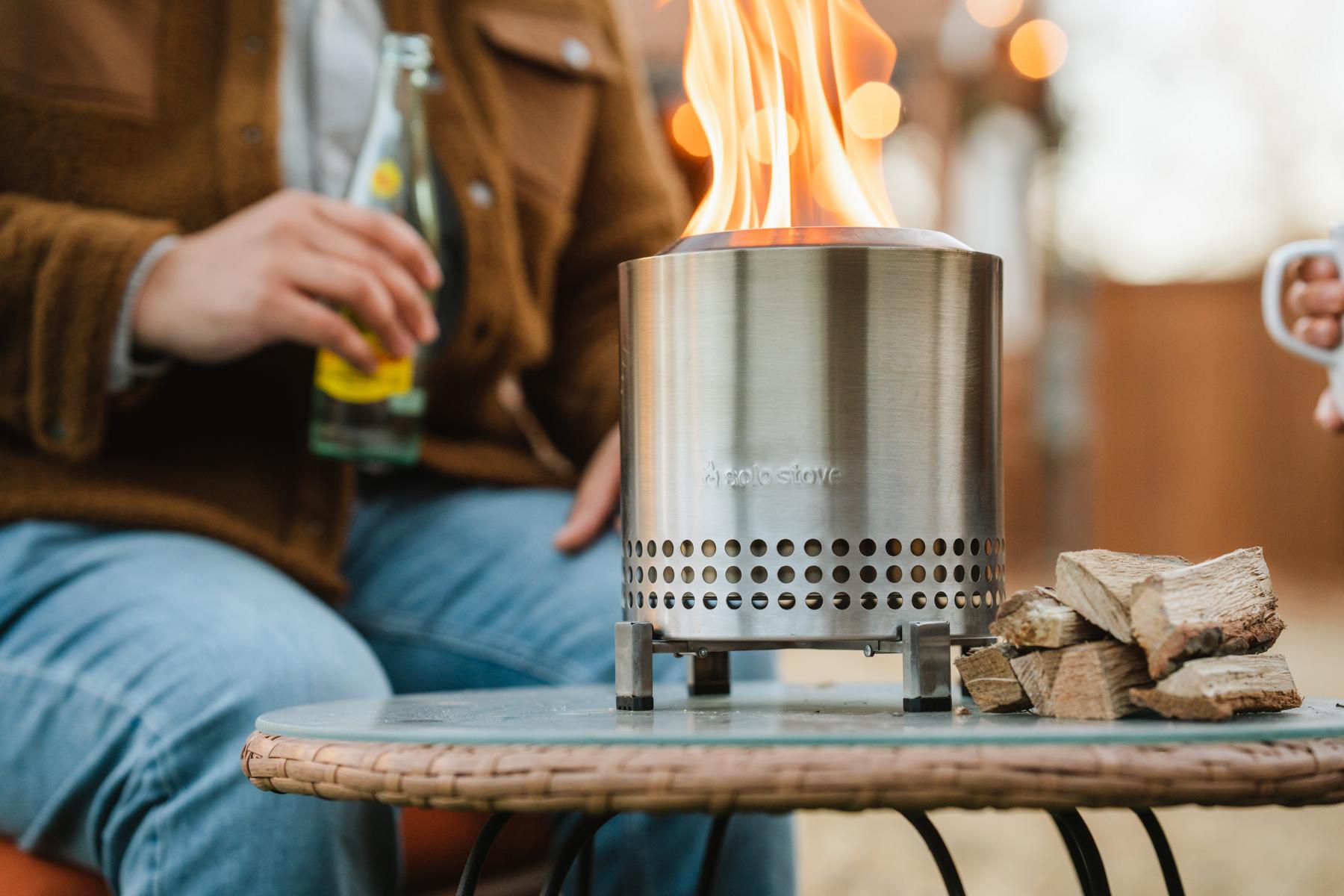 Solo Stove Mesa XL-Bundle in Stainless Steel