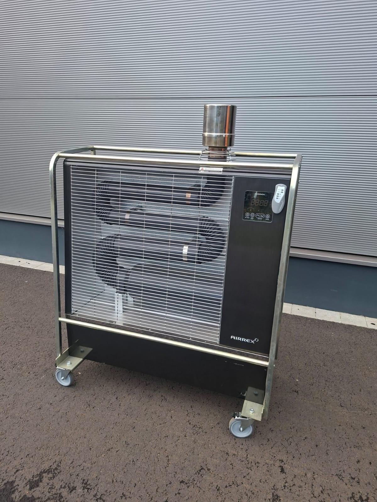 Vorführgerät AIRREX Heizgerät AH-300i - Infrarotstrahler mit Schutzrahmen & Schalldämpfer