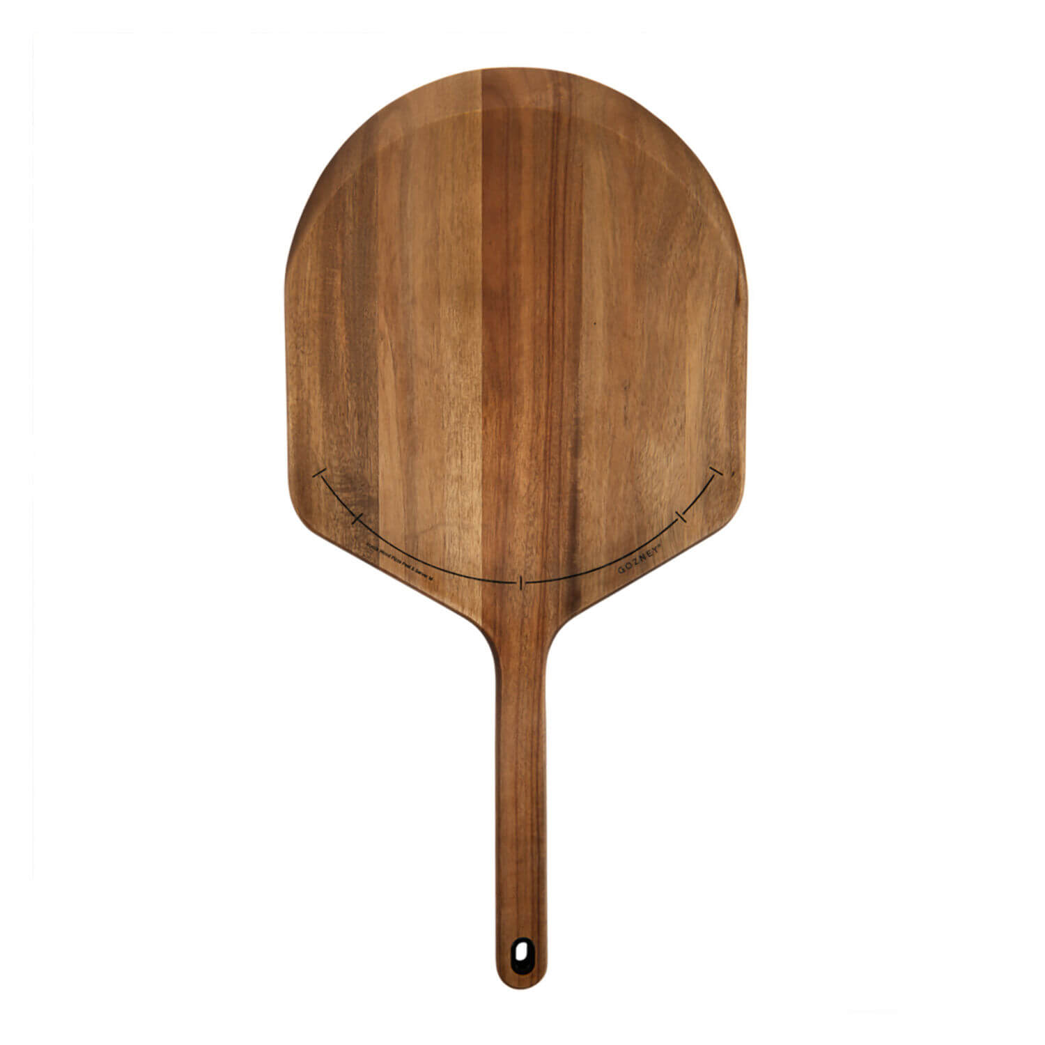 Gozney Akazienholz Pizzaschaufel & Servierbrett 12" M (Ø ca. 30 cm)