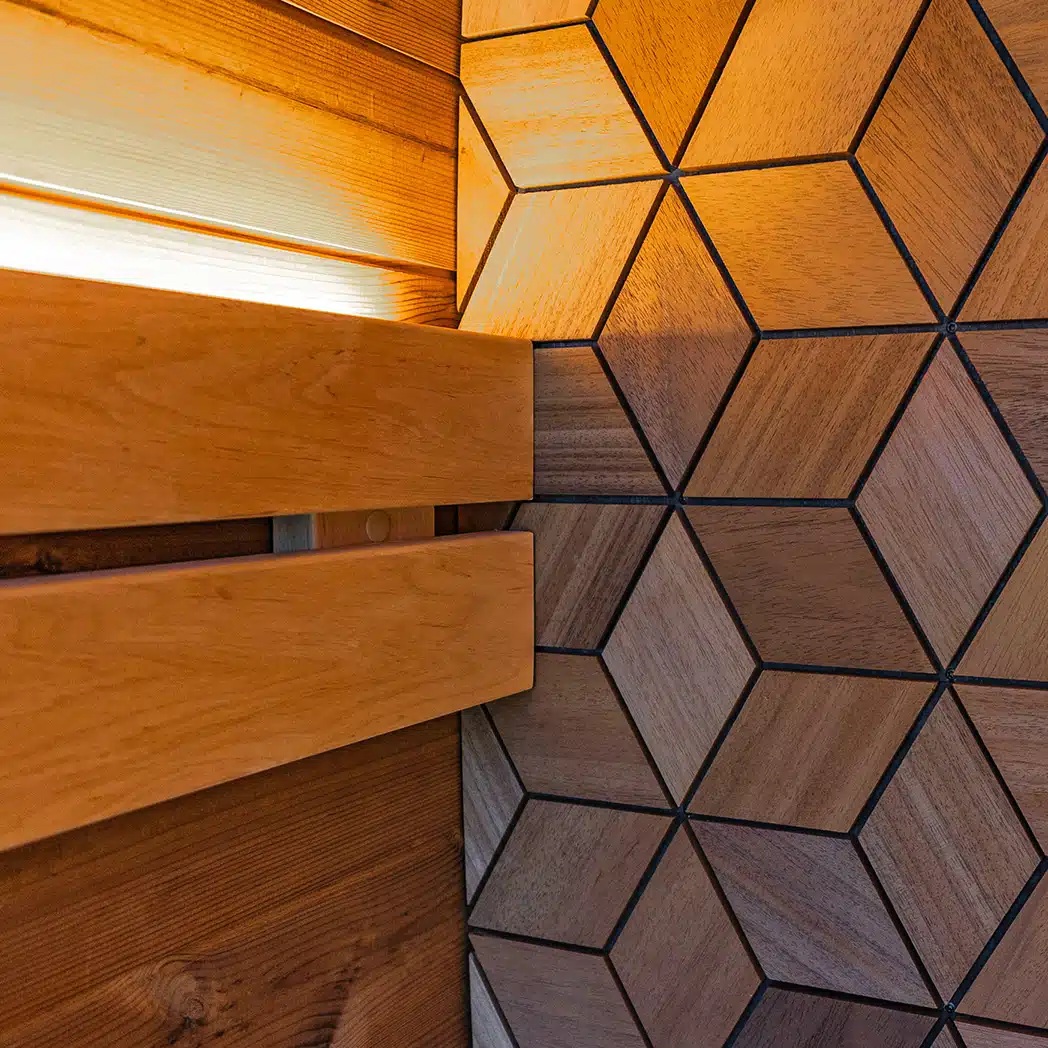 Sauna Leil Blackline Quadrum - Limited Edition