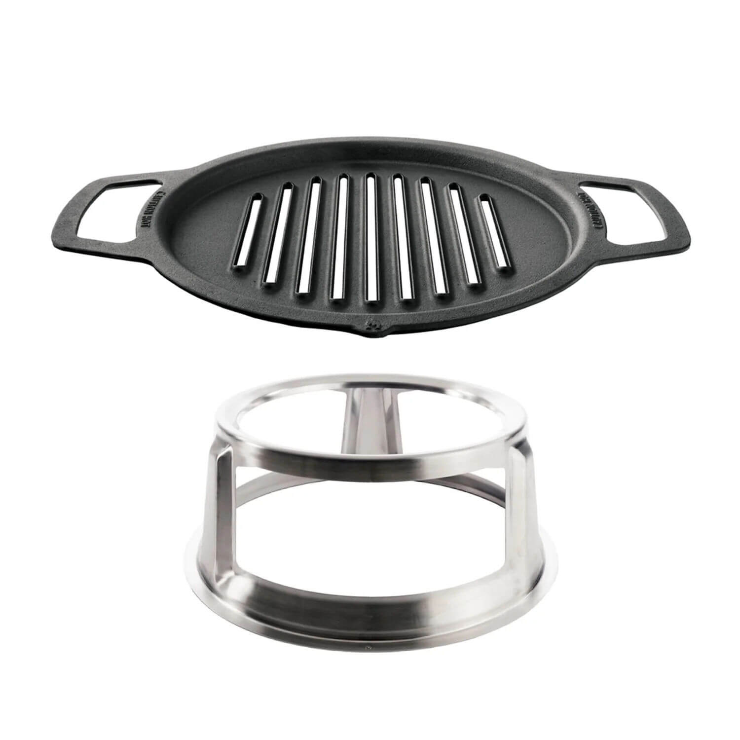 Solo Stove Gusseisen Grillrost mit Aufsatz für Ranger